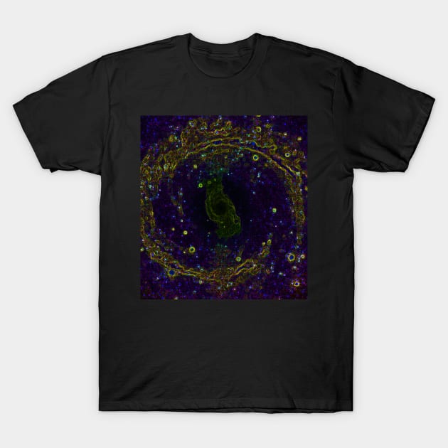 Black Panther Art - Glowing Edges 382 T-Shirt by The Black Panther